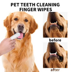 Pet Eye and Dental Finger Wipes