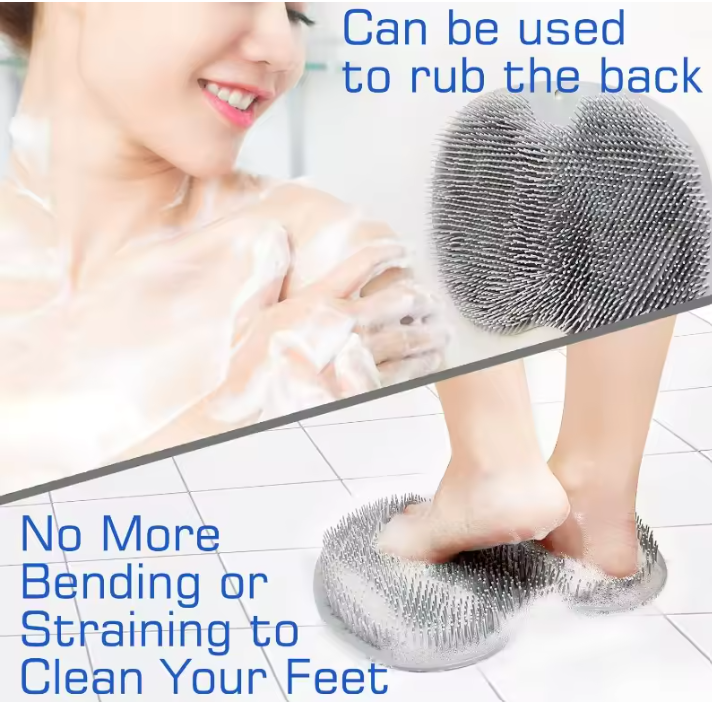 Shower Foot Scrubber Mat